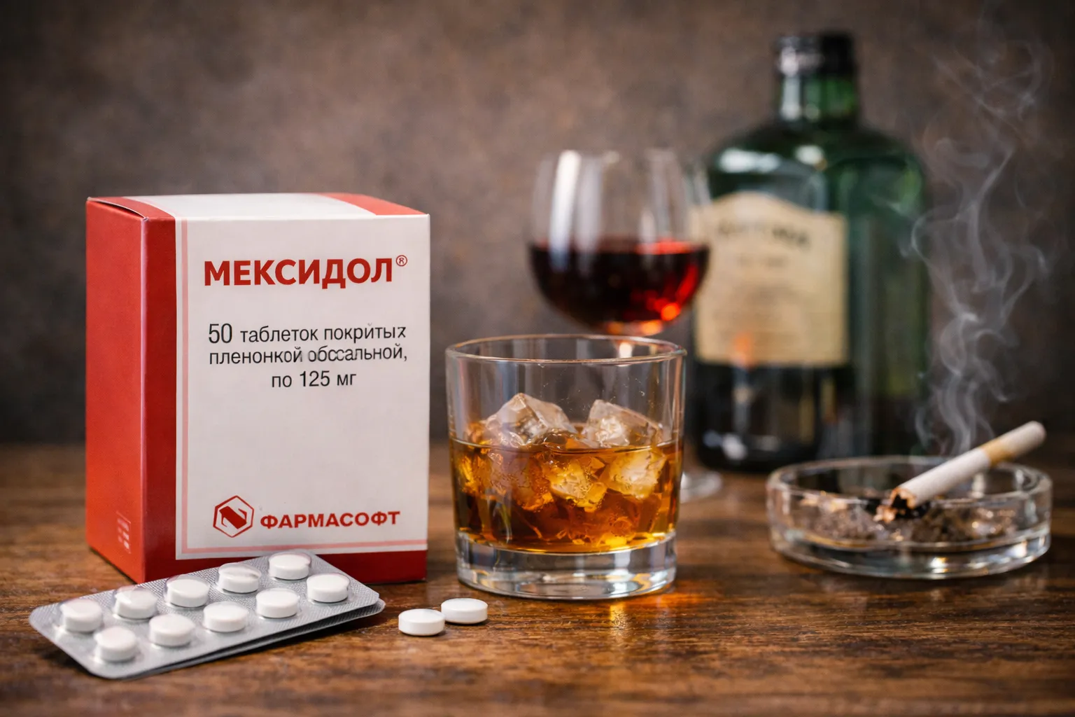 Мексидол и алкоголь